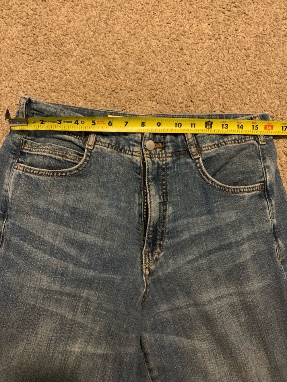Pilcro Mid-Rise Flare Jeans - Picture 6 of 8